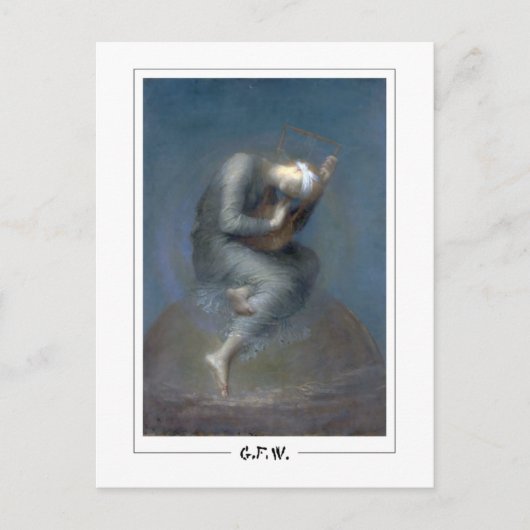 George Frederic Watts #238 - Kunstmatig Briefkaart (Voorkant)