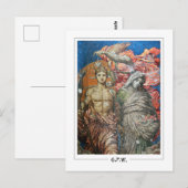 George Frederic Watts #24 - Kunstkaart Briefkaart (Voorkant / Achterkant)