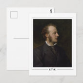 George Frederic Watts #25 - Kunstmatig Briefkaart (Voorkant / Achterkant)