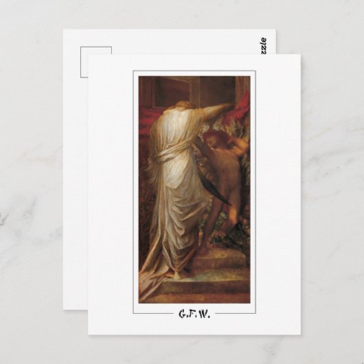 George Frederic Watts #267 - Kunstmatig Briefkaart (Voorkant / Achterkant)