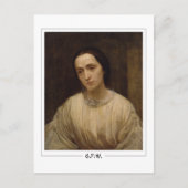 George Frederic Watts #26 - Kunstmatig Briefkaart (Voorkant)