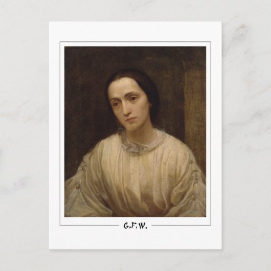 George Frederic Watts #26 - Kunstmatig Briefkaart (Voorkant)