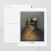 George Frederic Watts #27 - Kunstmatig Briefkaart (Voorkant / Achterkant)