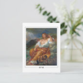 George Frederic Watts #28 - Briefkaart met fijne k (Staand voorkant)