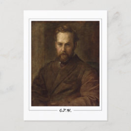 George Frederic Watts #29 - Briefkaart met fijne k