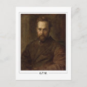 George Frederic Watts #29 - Briefkaart met fijne k (Voorkant)
