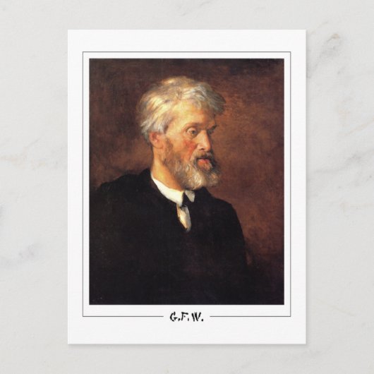 George Frederic Watts #43 - Kunstmatig Briefkaart (Voorkant)