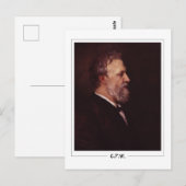 George Frederic Watts #57 - Kunstmatig Briefkaart (Voorkant / Achterkant)