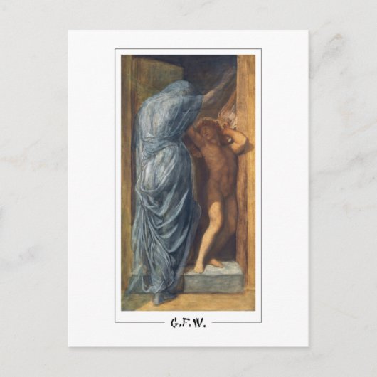 George Frederic Watts #86 - Kunstmatig Briefkaart (Voorkant)