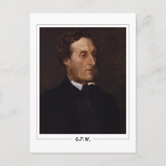 George Frederic Watts #91 - Briefkaart met fijne k (Voorkant)