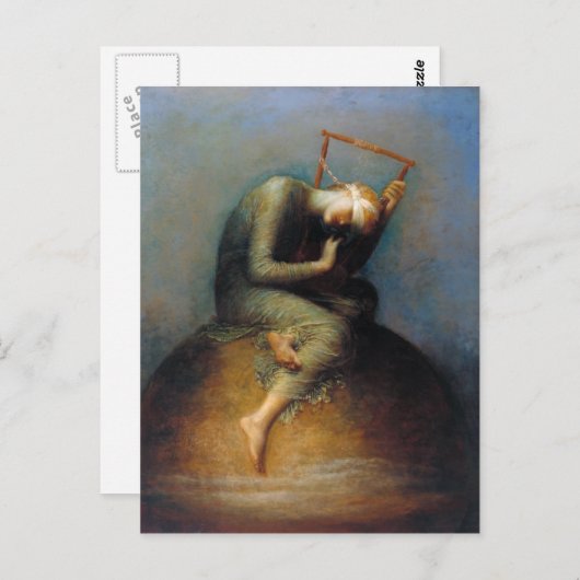 George Frederic Watts: Hoop Briefkaart (Voorkant / Achterkant)