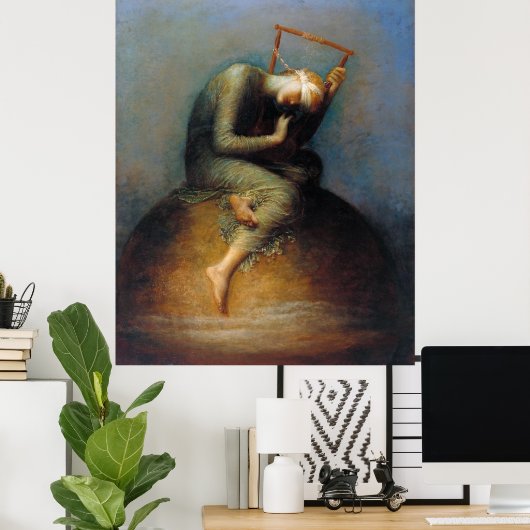 George Frederic Watts: Hoop Poster (Thuiskantoor)