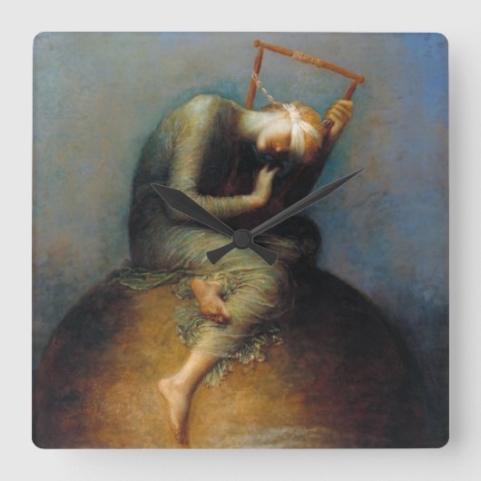 George Frederic Watts: Hoop Vierkante Klok (Voorkant)