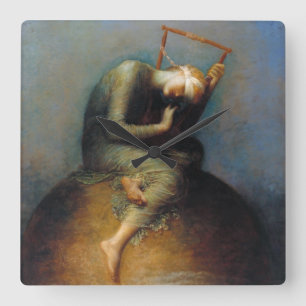 George Frederic Watts: Hoop Vierkante Klok