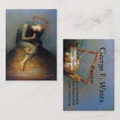 George Frederic Watts: Hoop Visitekaartje (Voorkant / Achterkant)