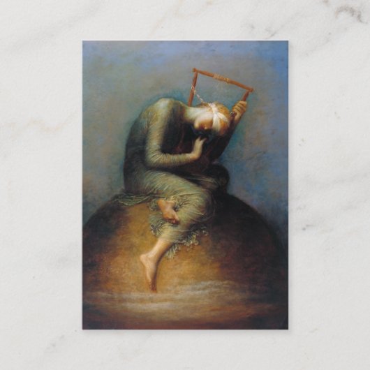 George Frederic Watts: Hoop Visitekaartje (Voorkant)