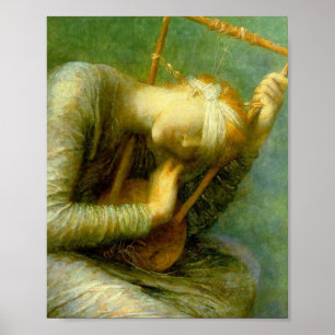 George Frederic Watts Hope (Hoge Resolutie) Poster