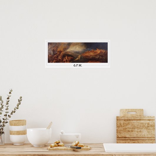 George Frederic Watts Zedign Art Poster #181 (Keuken)