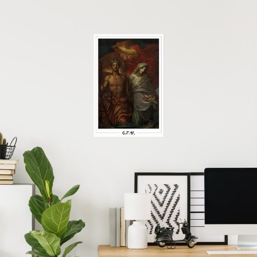 George Frederic Watts Zedign Art Poster #189 (Thuiskantoor)