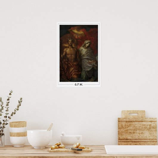 George Frederic Watts Zedign Art Poster #189 (Keuken)