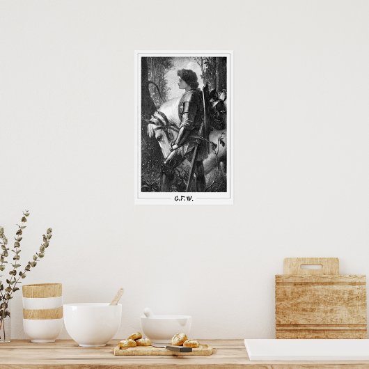 George Frederic Watts Zedign Art Poster #235 (Keuken)