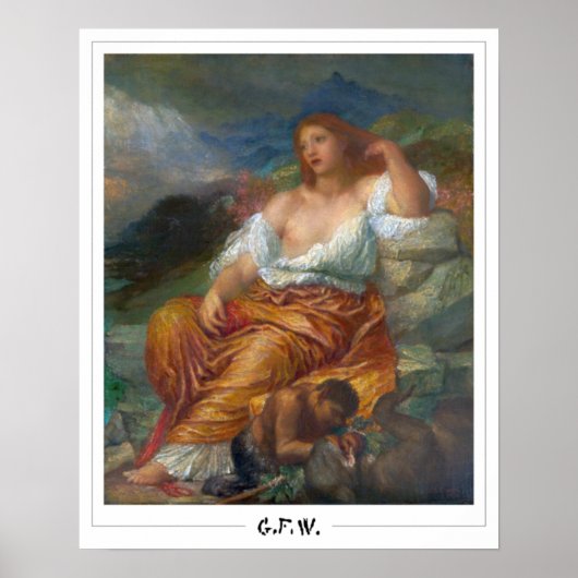 George Frederic Watts Zedign Art Poster #28 (Voorkant)