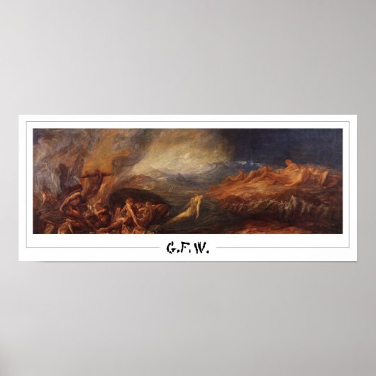 George Frederic Watts Zedign Kunstposter #181 Poster (Voorkant)