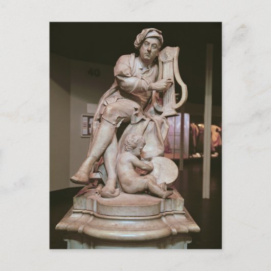 George Frederick Handel 1738 Briefkaart (Voorkant)