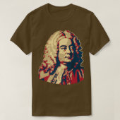 George Frideric Handel Classical Music Composer941 T-shirt (Design voorkant)