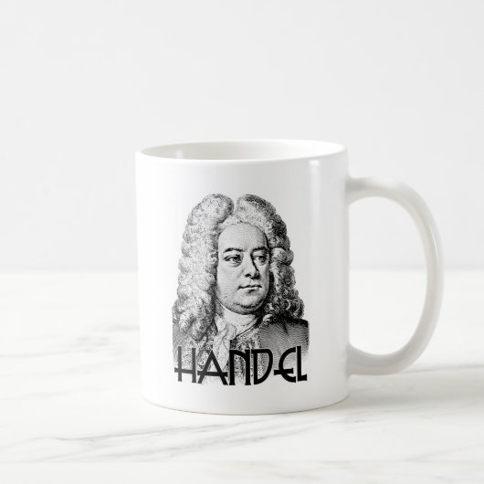 George Frideric Handel Koffiemok (Rechts)