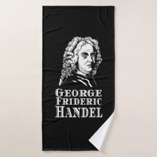 George Frideric Handel Portrait Badhanddoek