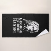 George Frideric Handel Portrait Badhanddoek (Badhanddoek)