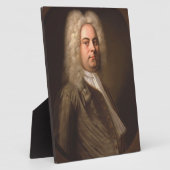 George Frideric Handel Portrait Fotoplaat (Zijkant)