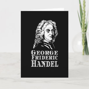 George Frideric Handel Portrait Kaart