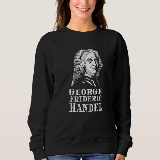 George Frideric Handel Portrait Trui (Voorkant)