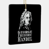 George Frideric Handel Portret Keramisch Ornament (Rechts)