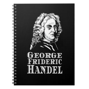 George Frideric Handel Portret Notitieboek