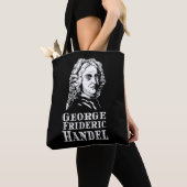 George Frideric Handel Portret Tote Bag (Dichtbij)