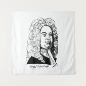 George Frideric Handel Wandkleed (Voorkant)