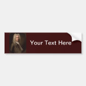 George Frideric Hanel van Balthasar Denner Bumpersticker (Voorkant)