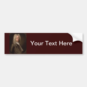 George Frideric Hanel van Balthasar Denner Bumpersticker