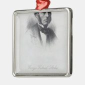 George Gabriel Stokes Metalen Ornament (Links)