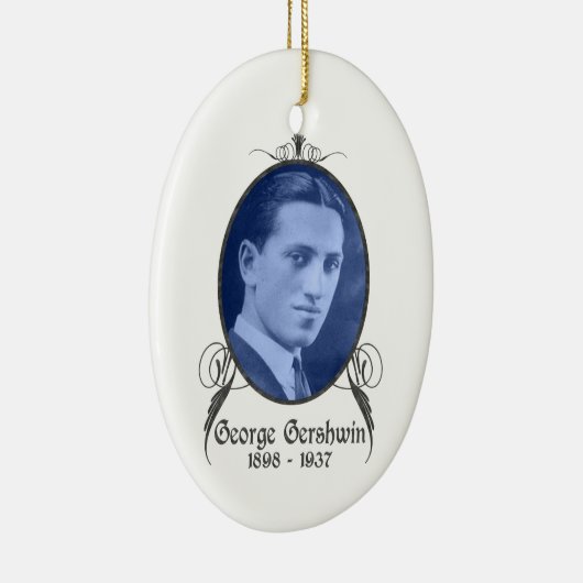 George Gershwin Ornament (Rechts)