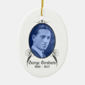 George Gershwin Ornament (Voorkant)