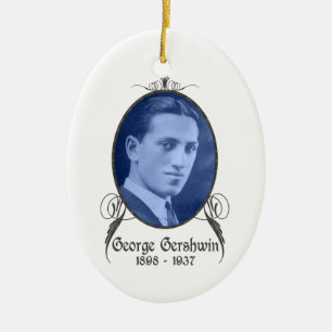 George Gershwin Ornament
