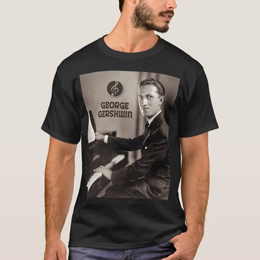 George Gershwin T-shirt (Voorkant)