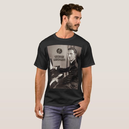 George Gershwin T-shirt (Voorkant volledig)