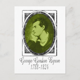 George Gordon Byron Briefkaart
