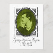 George Gordon Byron Briefkaart (Voorkant)