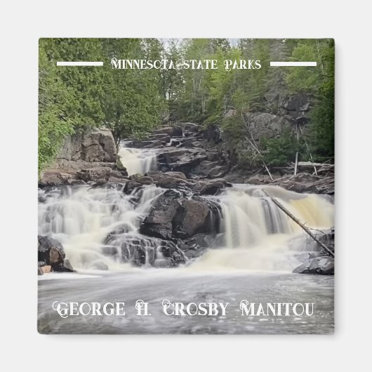 George H. Crosby Manitou State Park Magnet (Voorkant)